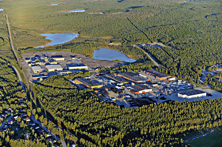 drnarbilder, drnarfoto, flygbild, flygbilder, Flygfoto, flygfoton, lappland, Lycksele, samhllen, sommar
