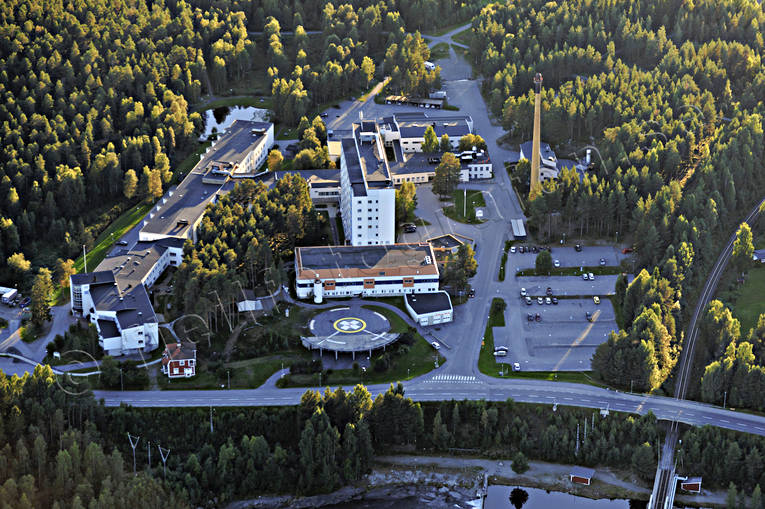 drnarbilder, drnarfoto, flygbild, flygbilder, Flygfoto, flygfoton, lappland, Lycksele, samhllen, sommar