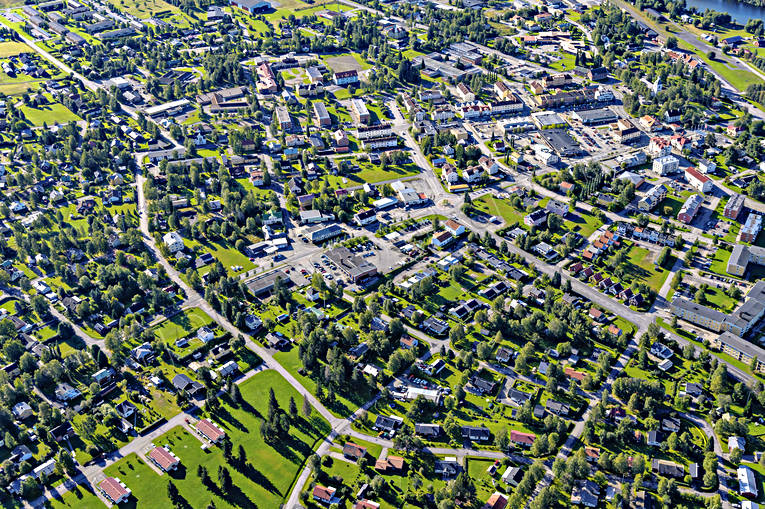 Flygfoto Strömsund drönarbilder, drönarfoto, flygbild, flygbilder, Flygfoto, flygfoton, Jämtland, samhällen, sommar, Ströms Vattudal, Strömsund, Vattudalen
