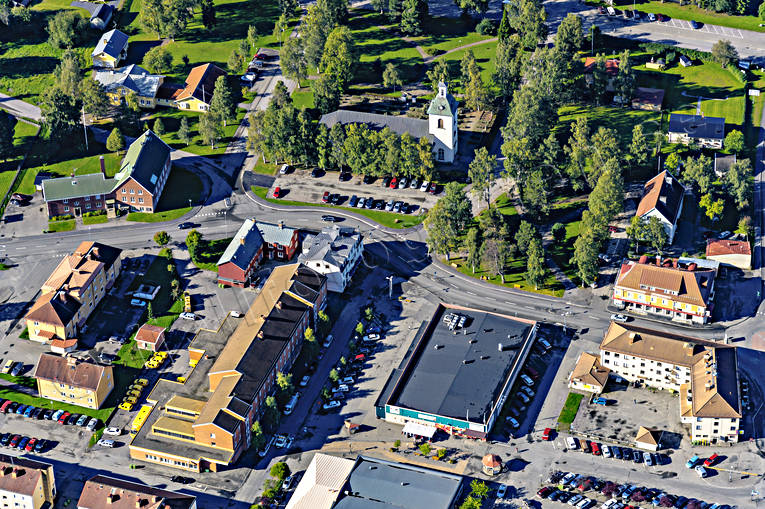 Flygfoto Strömsund drönarbilder, drönarfoto, flygbild, flygbilder, Flygfoto, flygfoton, Jämtland, samhällen, sommar, Ströms Vattudal, Strömsund, Vattudalen