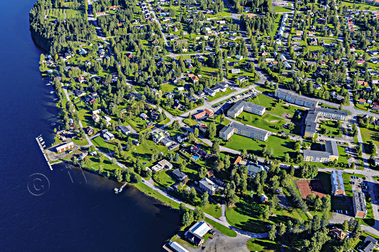 Flygfoto Strömsund drönarbilder, drönarfoto, flygbild, flygbilder, Flygfoto, flygfoton, Jämtland, samhällen, sommar, Ströms Vattudal, Strömsund, Vattudalen