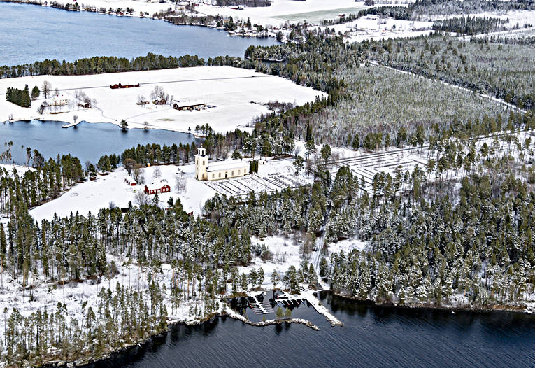 Flygfoto Sunne Kyrka byggnationer, drönarbild, drönarbilder, drönarfoto, flygbild, flygbilder, Flygfoto, flygfoton, höst, Jämtland, kyrka, kyrkor, Sunne