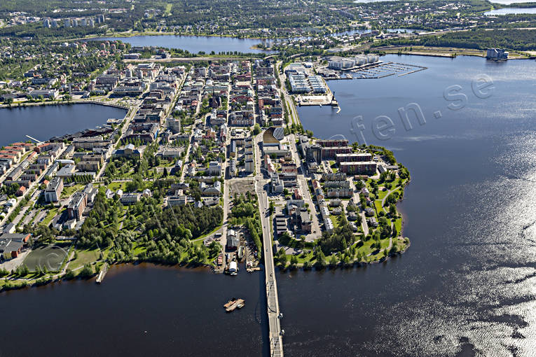drnarbild, drnarbilder, drnarfoto, flygbild, flygbilder, Flygfoto, flygfoton, Lule, Norrbotten, sommar, stder