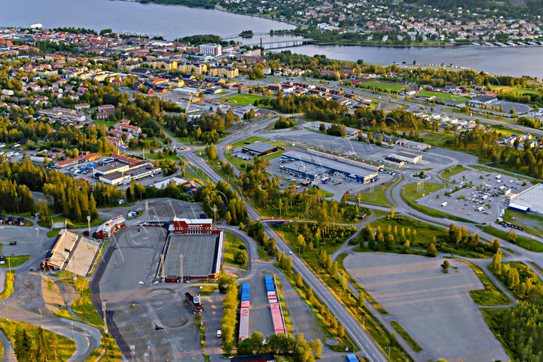 Bilprovningen, drnarbild, drnarbilder, drnarfoto, flygbild, flygbilder, Flygfoto, flygfoton, Jmtland, Skidstadion, sommar, Stadsdel Norr, stder, stersund