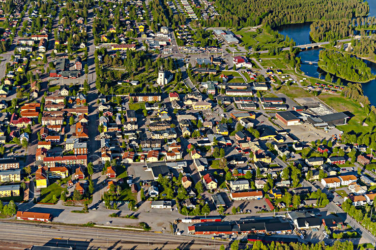 drnarbilder, drnarfoto, flygbild, flygbilder, Flygfoto, flygfoton, Hrjedalen, samhllen, sommar, Sveg