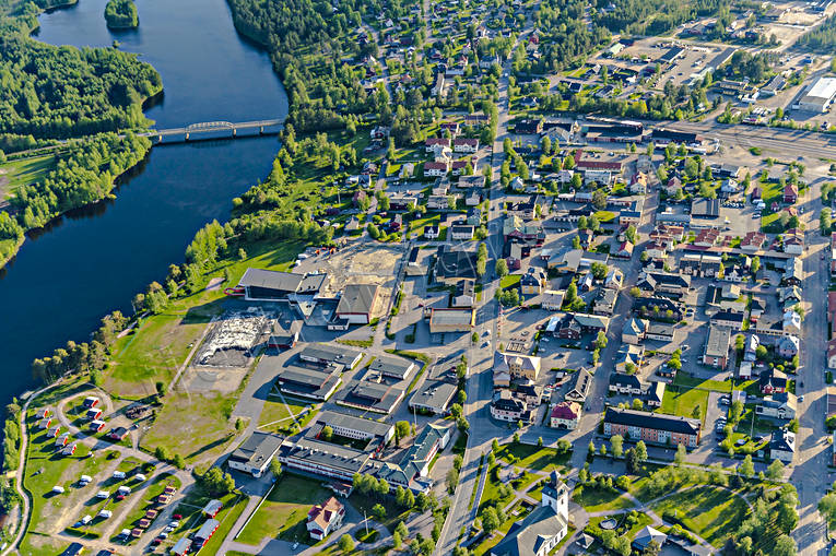 drnarbilder, drnarfoto, flygbild, flygbilder, Flygfoto, flygfoton, Hrjedalen, jrnvgsbro, Ljusnan, Mankellbron, samhllen, sommar, Sveg