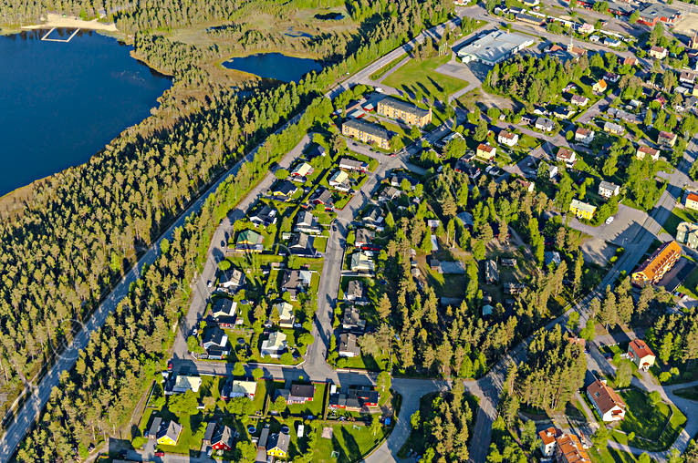 drnarbilder, drnarfoto, flygbild, flygbilder, Flygfoto, flygfoton, Hrjedalen, samhllen, sommar, Sveg