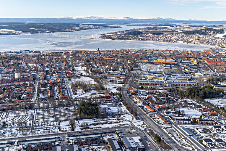 drnarbilder, drnarfoto, flygbild, flygbilder, Flygfoto, flygfoton, Frsn, Jmtland, stder, vinter, stersund