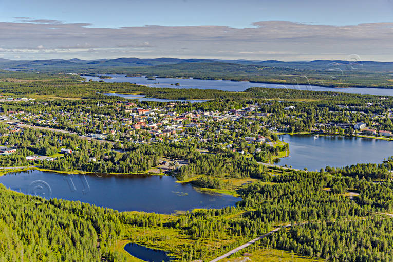 Flygfoto över Arvidsjaur Arvidsjaur, Arvidsjaursjön, drönarbilder, drönarfoto, flygbild, flygbilder, Flygfoto, flygfoton, lappland, samhällen