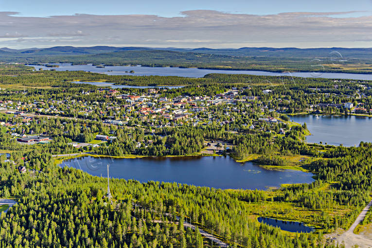 Flygfoto över Arvidsjaur Arvidsjaur, Arvidsjaursjön, drönarbilder, drönarfoto, flygbild, flygbilder, Flygfoto, flygfoton, lappland, Lillberget, Olletjärn, samhällen