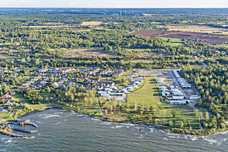 Flygfoto över Borgholm Borgholm, drönarbilder, drönarfoto, flygbild, flygbilder, Flygfoto, flygfoton, samhällen, sommar, Öland