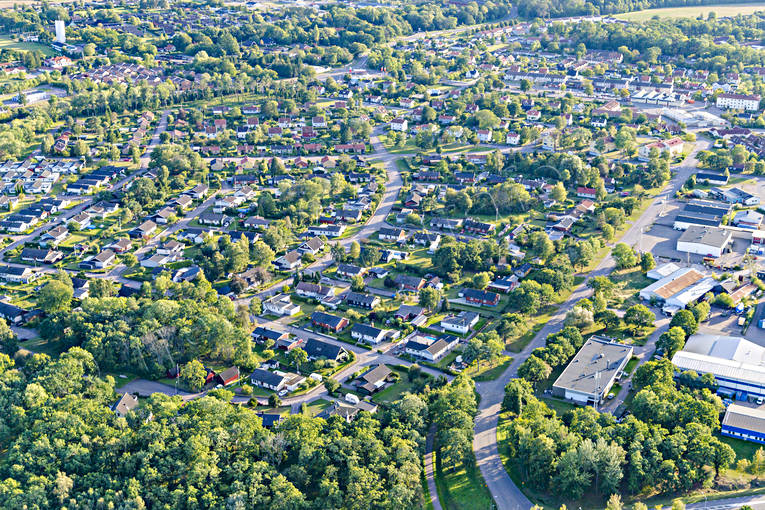 Flygfoto över Borgholm Borgholm, drönarbilder, drönarfoto, flygbild, flygbilder, Flygfoto, flygfoton, samhällen, sommar, Öland