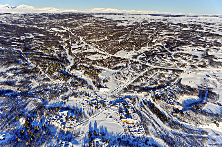 Flygfoto över Bruksvallarna Bruksvallarna, drönarbilder, drönarfoto, flygbild, flygbilder, Flygfoto, flygfoton, Härjedalen, samhällen, vinter