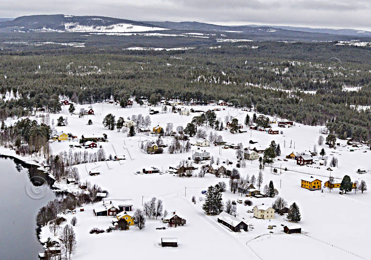 Flygfoto över Börtnan byar, Börtnan, drönarbild, drönarbilder, drönarfoto, flygbild, flygbilder, Flygfoto, flygfoton, Jämtland, vinter