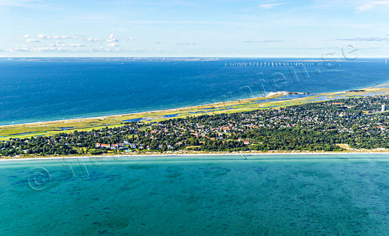 Flygfoto över Falsterbo drönarbilder, drönarfoto, Falsterbo, Falsterbobukten, flygbild, flygbilder, Flygfoto, flygfoton, Landskap, samhällen, Skåne, sommar, Vång