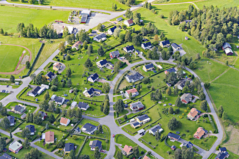 Flygfoto över Hammarstrand drönarbilder, drönarfoto, flygbild, flygbilder, Flygfoto, flygfoton, Hammarstrand, Jämtland, samhällen