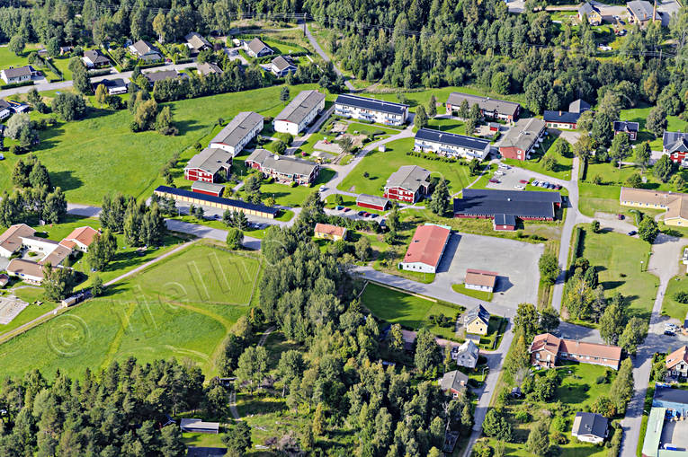 Flygfoto över Hammarstrand drönarbilder, drönarfoto, flygbild, flygbilder, Flygfoto, flygfoton, Hammarstrand, Jämtland, samhällen
