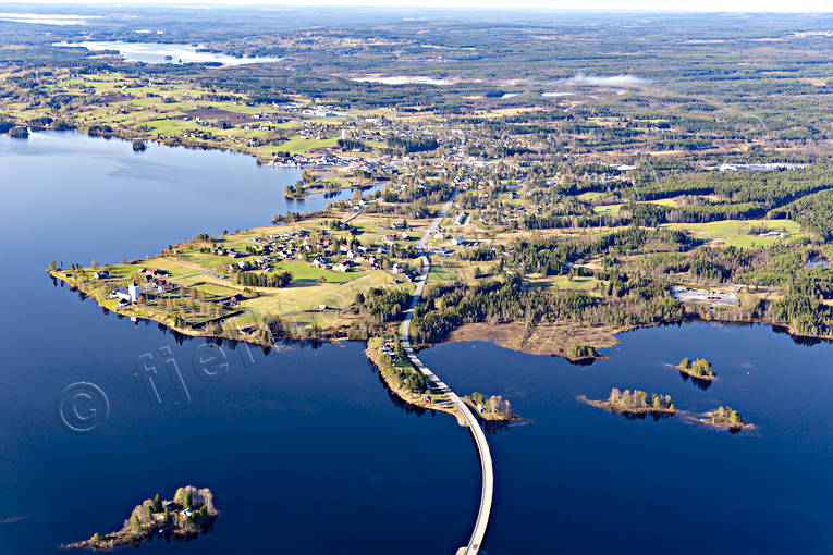 Flygfoto över Hammerdal drönarbild, drönarbilder, drönarfoto, flygbild, flygbilder, Flygfoto, flygfoton, Hammerdal, Jämtland, samhällen, sommar