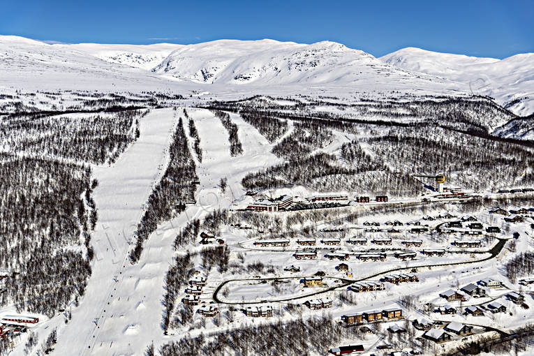 Flygfoto över Hemavan drönarbilder, drönarfoto, flygbild, flygbilder, Flygfoto, flygfoton, Hemavan, lappland, nedfarter, samhällen, skidbackar, skidort, vinter