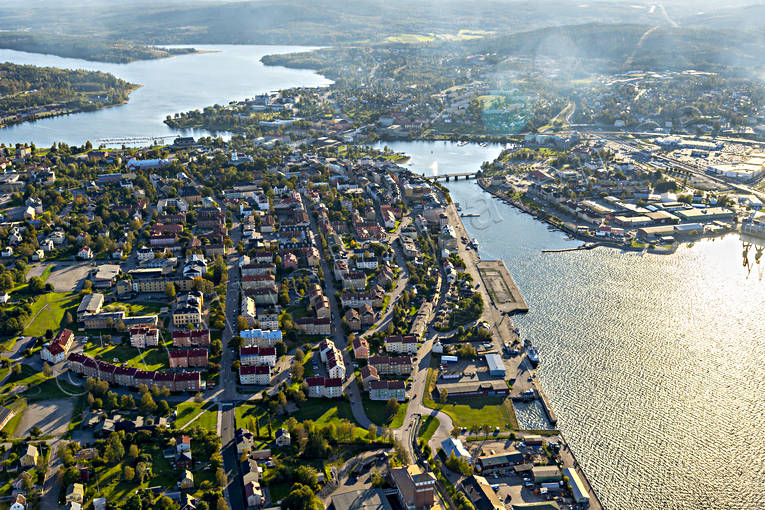 Flygfoto över Härnösand drönarbilder, drönarfoto, flygbild, flygbilder, Flygfoto, flygfoton, Härnön, Härnösand, höst, städer, Ångermanland