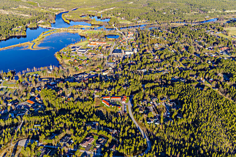 Flygfoto över Idre Dalarna, drönarbilder, drönarfoto, Eajra, flygbild, flygbilder, Flygfoto, flygfoton, flygfält, Idre, samhällen, vår