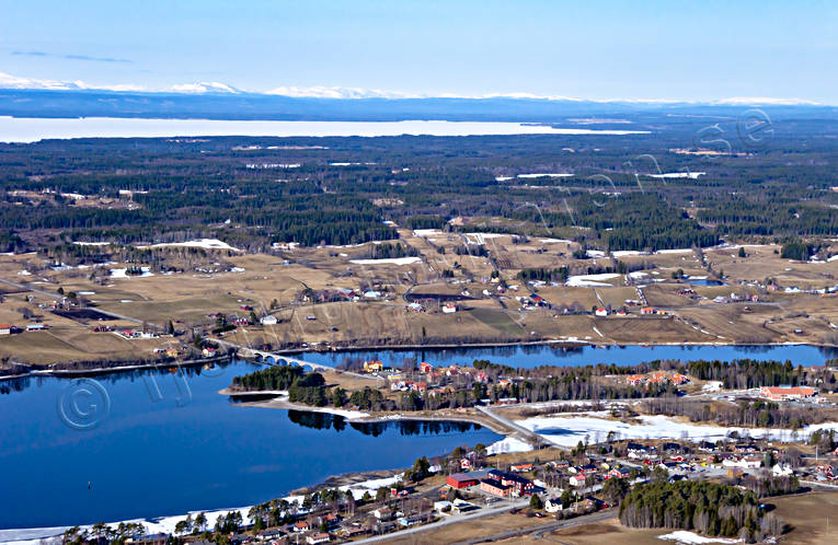 Flygfoto över Krokom drönarbilder, drönarfoto, Dvärsätt, flygbild, flygbilder, Flygfoto, flygfoton, Jämtland, Krokom, samhällen, vår