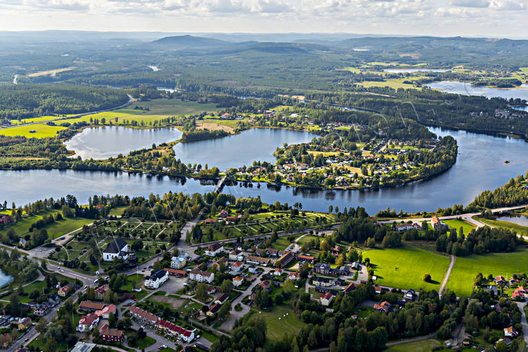 Flygfoto över Ljusdal drönarbilder, drönarfoto, flygbild, flygbilder, Flygfoto, flygfoton, Hälsingland, Ljusdal, Ljusnan, samhällen, sommar