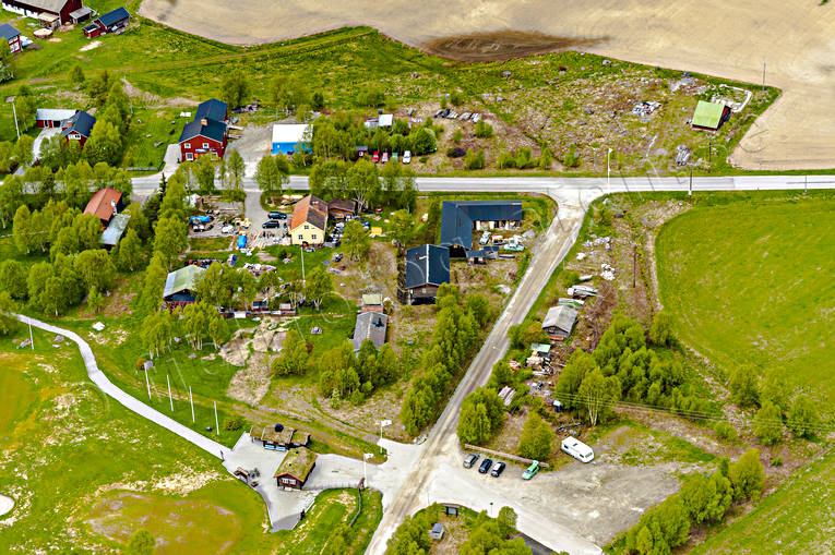 Flygfoto över Ljusnedal byar, drönarbilder, drönarfoto, flygbild, flygbilder, Flygfoto, flygfoton, Härjedalen, Ljusnedal, sommar