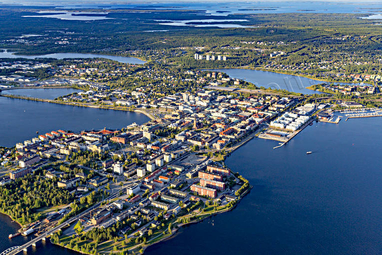 Flygfoto över Luleå drönarbilder, drönarfoto, flygbild, flygbilder, Flygfoto, flygfoton, Luleå, Norrbotten, Oskarsvarv, sommar, städer