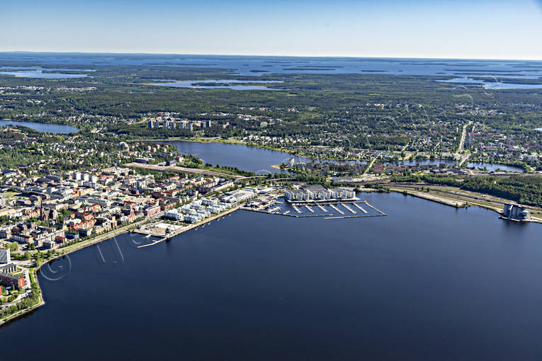 Flygfoto över Luleå drönarbild, drönarbilder, drönarfoto, flygbild, flygbilder, Flygfoto, flygfoton, Luleå, Norrbotten, sommar, städer