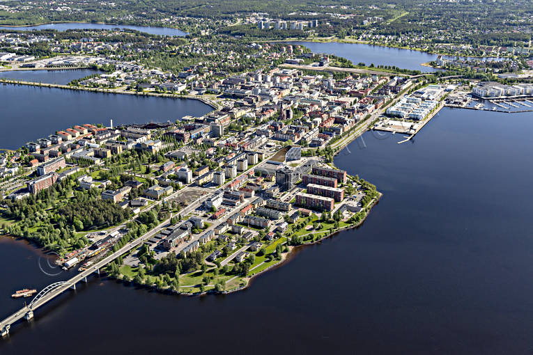 Flygfoto över Luleå drönarbild, drönarbilder, drönarfoto, flygbild, flygbilder, Flygfoto, flygfoton, Luleå, Norrbotten, sommar, städer