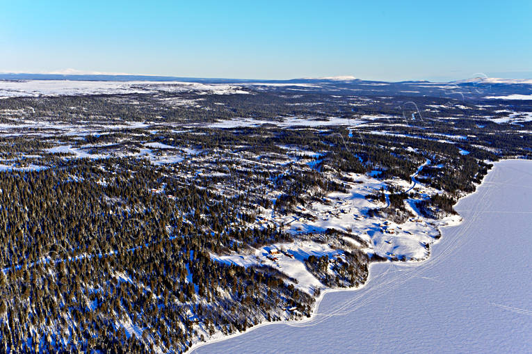 Flygfoto över Messlingen drönarbilder, drönarfoto, flygbild, flygbilder, Flygfoto, flygfoton, Härjedalen, Landskap, Messlingen, samhällen, vinter