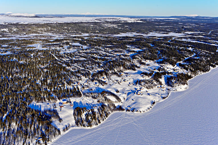 Flygfoto över Messlingen drönarbilder, drönarfoto, flygbild, flygbilder, Flygfoto, flygfoton, Härjedalen, Landskap, Messlingen, samhällen, vinter