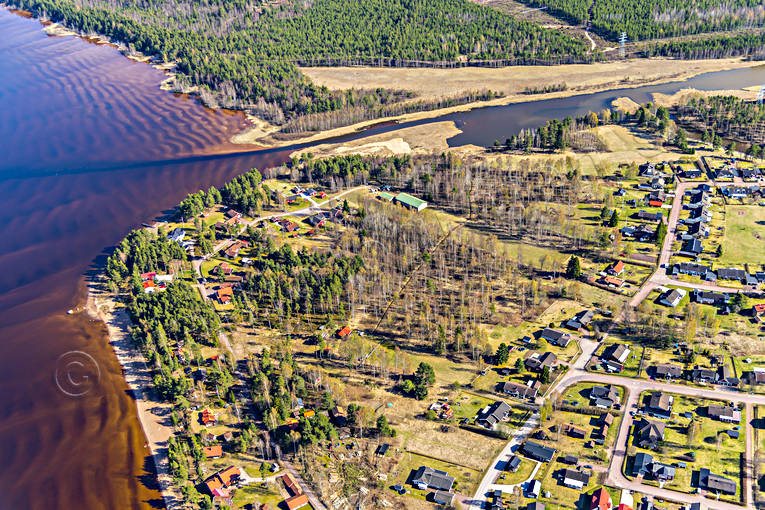 Flygfoto över Mora Dalarna, drönarbilder, drönarfoto, flygbild, flygbilder, Flygfoto, flygfoton, Mora, städer, vår