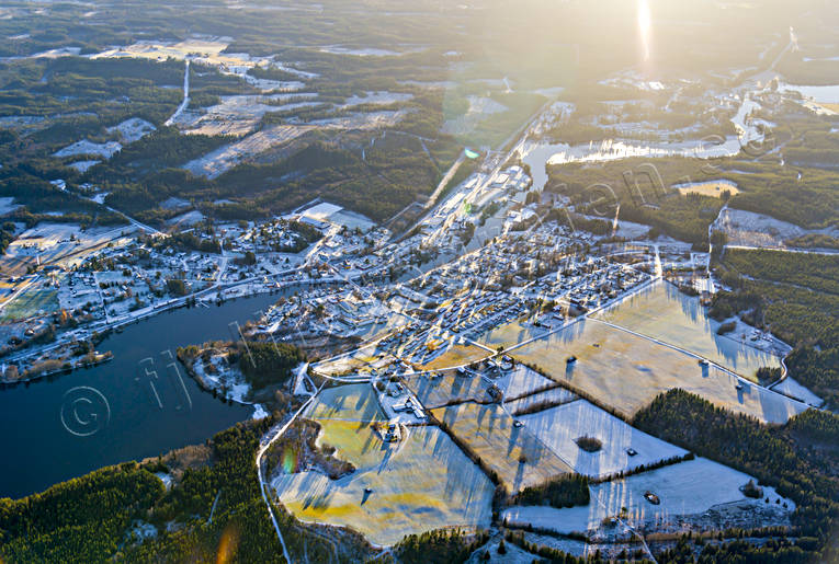 Flygfoto över Nälden drönarbilder, drönarfoto, Faxnälden, Faxån, flygbild, flygbilder, Flygfoto, flygfoton, höst, Jämtland, Landskap, Nälden, Perstorpsudden, samhällen