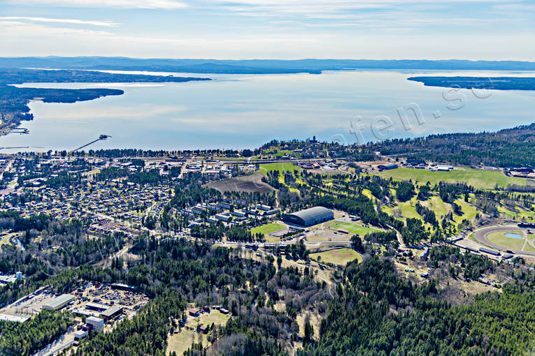 Flygfoto över Rättvik Dalarna, drönarbilder, drönarfoto, flygbild, flygbilder, Flygfoto, flygfoton, Rättvik, samhällen, Siljan, vår