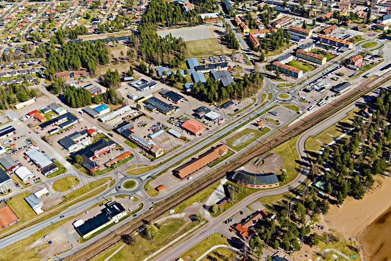 Flygfoto över Rättvik Dalarna, drönarbilder, drönarfoto, flygbild, flygbilder, Flygfoto, flygfoton, Rättvik, samhällen, vår