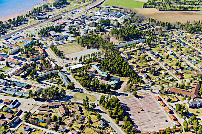 Flygfoto över Rättvik Dalarna, drönarbilder, drönarfoto, flygbild, flygbilder, Flygfoto, flygfoton, Rättvik, samhällen, vår