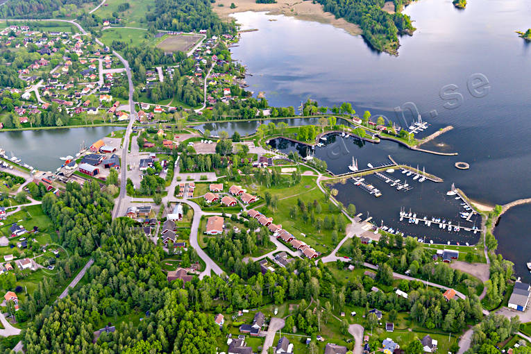 Flygfoto över Sjötorp drönarbilder, drönarfoto, flygbild, flygbilder, Flygfoto, flygfoton, samhällen, Sjötorp, sommar, Västergötland