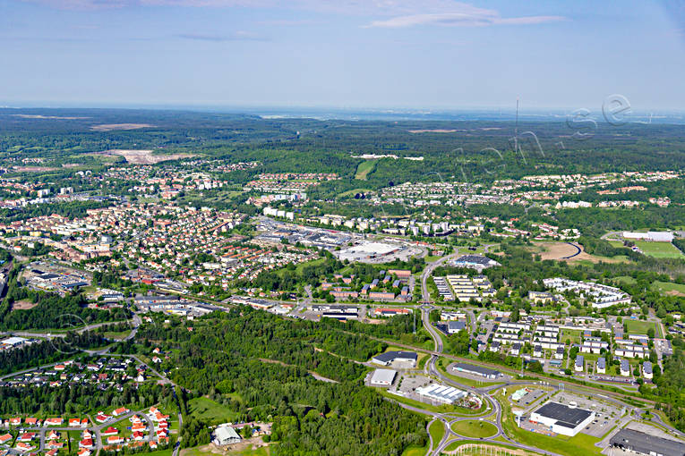 Flygfoto över Skövde drönarbilder, drönarfoto, flygbild, flygbilder, Flygfoto, flygfoton, Skövde, sommar, städer, Västergötland