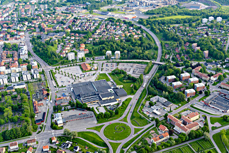 Flygfoto över Skövde drönarbilder, drönarfoto, flygbild, flygbilder, Flygfoto, flygfoton, Skövde, sommar, städer, Västergötland