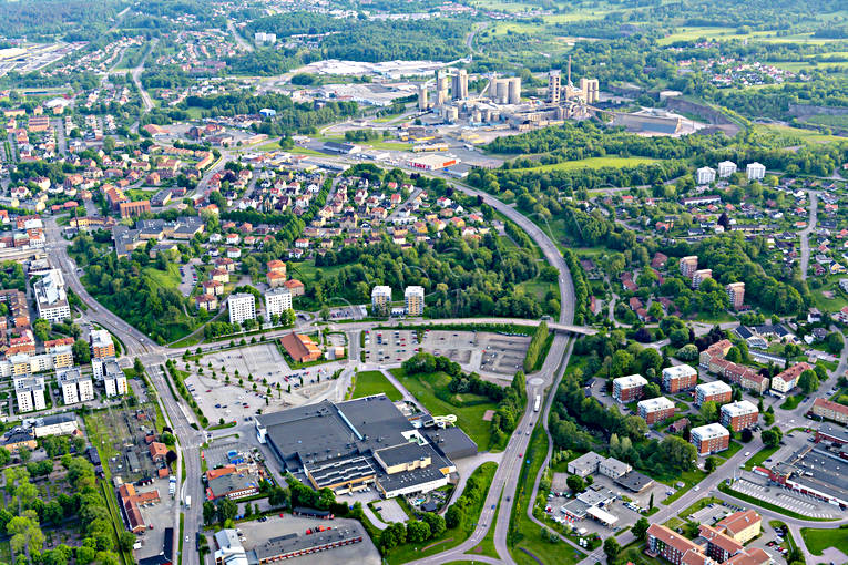 Flygfoto över Skövde drönarbilder, drönarfoto, flygbild, flygbilder, Flygfoto, flygfoton, Skövde, sommar, städer, Västergötland