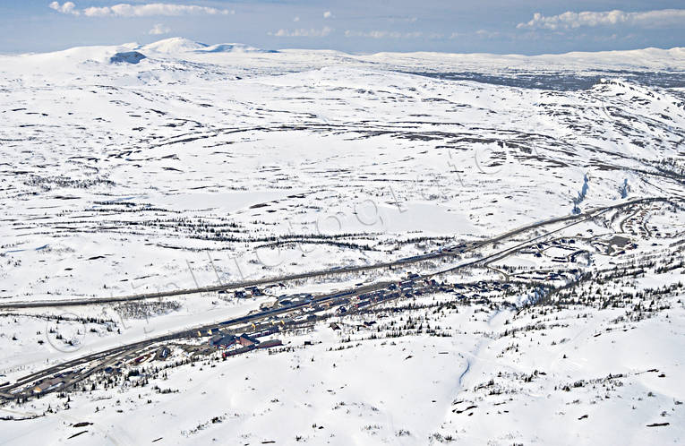 Flygfoto över Storlien drönarbild, drönarbilder, drönarfoto, flygbild, flygbilder, Flygfoto, flygfoton, Jämtland, samhällen, Storlien