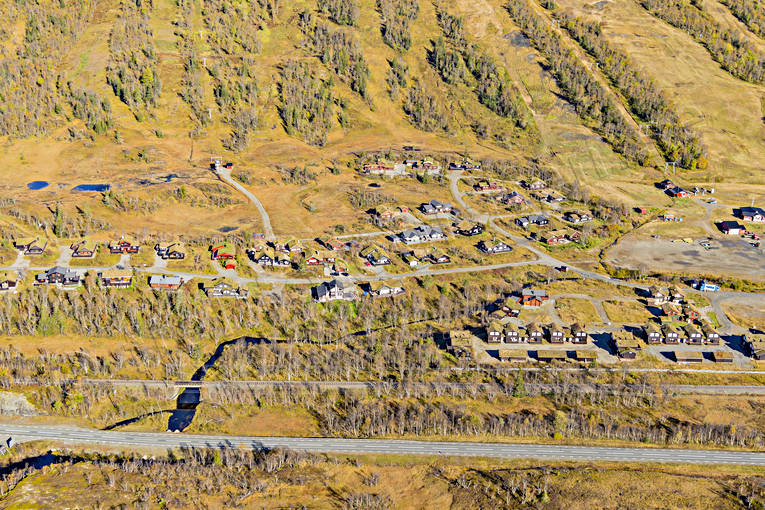 Flygfoto över Storlien drönarbild, drönarbilder, drönarfoto, flygbild, flygbilder, Flygfoto, flygfoton, fritidshus, Jämtland, Kleven, samhällen, Storlien, Stugområde, stugor