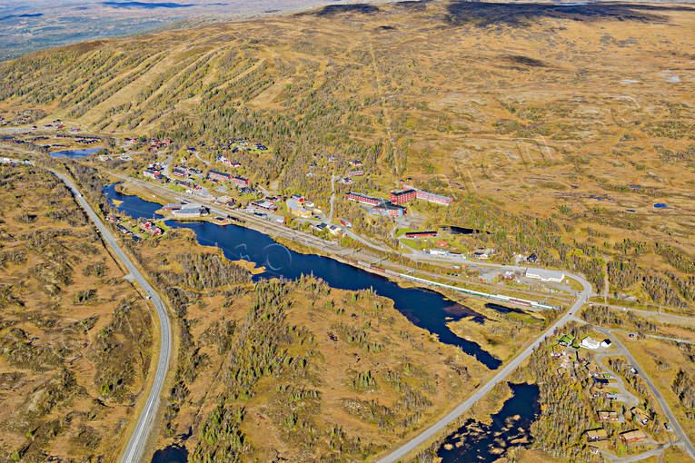 Flygfoto över Storlien drönarbild, drönarbilder, drönarfoto, flygbild, flygbilder, Flygfoto, flygfoton, Jämtland, samhällen, Storlien