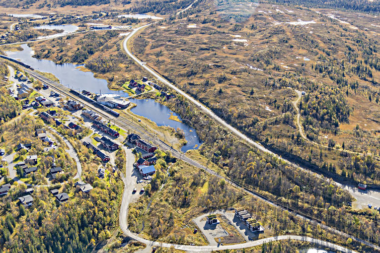 Flygfoto över Storlien drönarbild, drönarbilder, drönarfoto, flygbild, flygbilder, Flygfoto, flygfoton, Jämtland, samhällen, Storlien