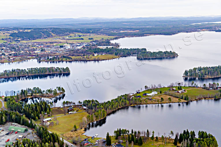 Flygfoto över Strömsund drönarbilder, drönarfoto, flygbild, flygbilder, Flygfoto, flygfoton, höst, Jämtland, samhällen, Ströms Vattudal, Strömsund, Vattudalen