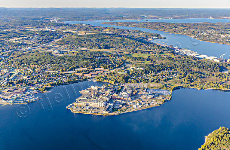 Flygfoto över Sundsvall drönarbilder, drönarfoto, flygbild, flygbilder, Flygfoto, flygfoton, höst, Medelpad, städer, Sundsvall