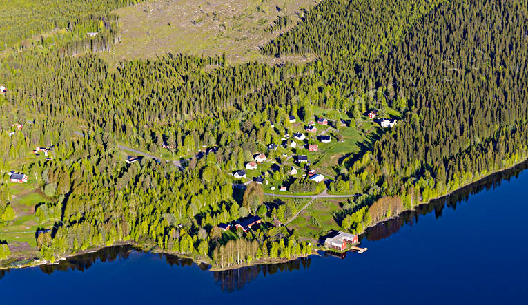 Flygfoto över Svaningen byar, drönarbilder, drönarfoto, flygbild, flygbilder, Flygfoto, flygfoton, Jämtland, Landskap, Svaningen, Svaningssjön