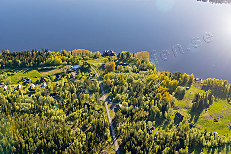 Flygfoto över Svaningen byar, drönarbilder, drönarfoto, flygbild, flygbilder, Flygfoto, flygfoton, Jämtland, Landskap, Svaningen, Svaningssjön